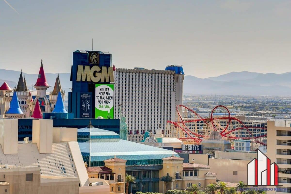 Mgm Signature-16-702 1Br 2Ba Balcony Suite Las Vegas Buitenkant foto